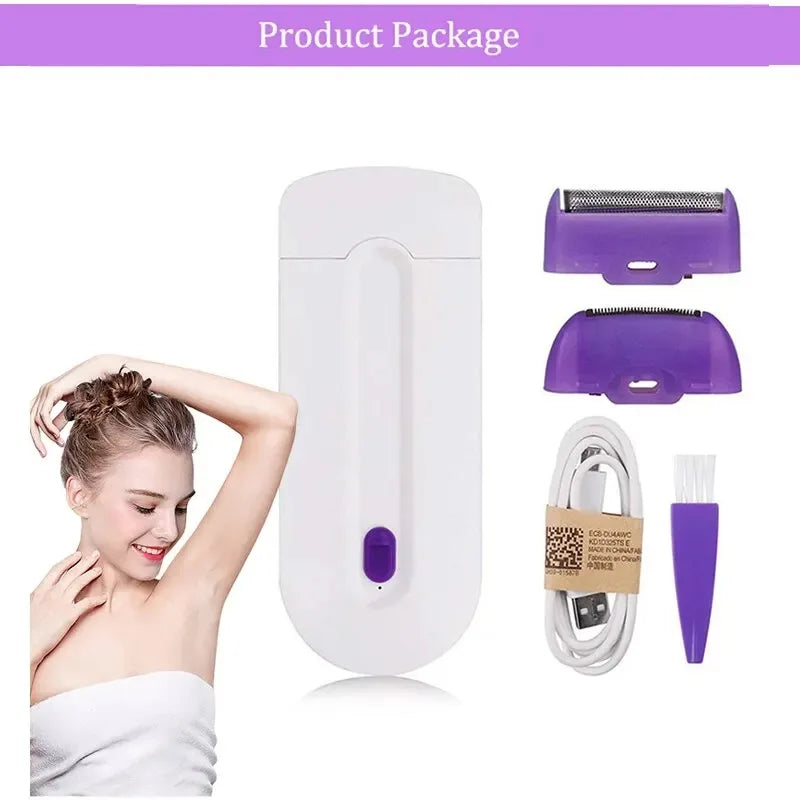 Underarm Razor Facial Shaver Private Area Woman Trimmer Shaver Leg Hair Trimmer Electric Women Epilator Safety Shaving Razor